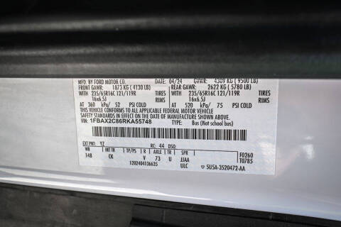 2024 Ford Transit