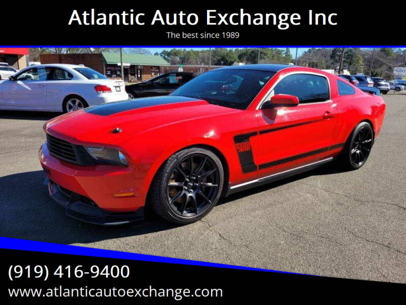 2012 Ford Mustang for sale at Atlantic Auto Exchange Inc in Durham NC