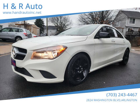 2016 Mercedes-Benz CLA for sale at H & R Auto in Arlington VA