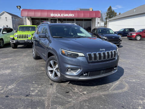 2021 Jeep Cherokee for sale at Boulevard Used Cars in Grand Haven MI