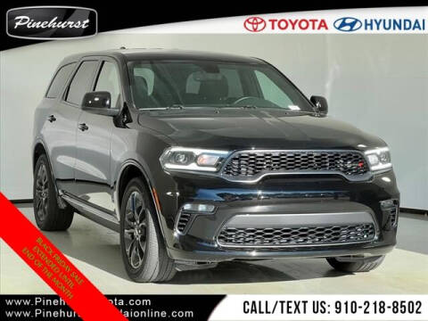 2021 Dodge Durango for sale at PHIL SMITH AUTOMOTIVE GROUP - Pinehurst Toyota Hyundai in Southern Pines NC