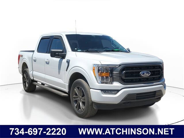 Used 2022 Ford F-150 XLT with VIN 1FTFW1E59NKD78090 for sale in Belleville, MI
