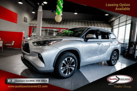 2022 Toyota Highlander for sale at Quality Auto Center of Springfield in Springfield NJ