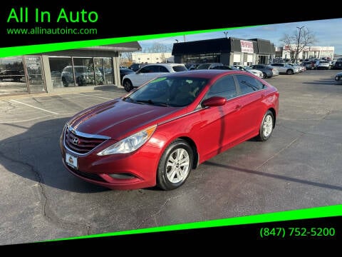 2012 Hyundai Sonata for sale at All In Auto in Palatine IL