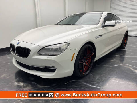 2014 BMW 6 Series for sale at Becks Auto Group in Mason OH