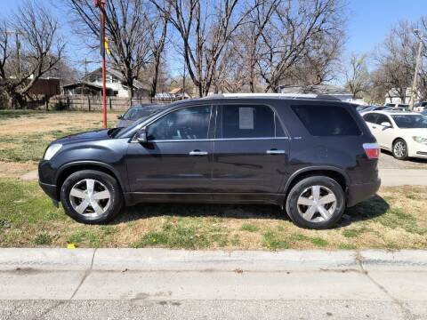 2010 GMC Acadia for sale at D and D Auto Sales in Topeka KS