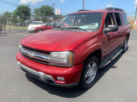 2004 Chevrolet TrailBlazer EXT for sale at Mike's Auto Sales of Charlotte in Charlotte NC