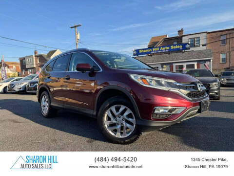 2015 Honda CR-V for sale at Sharon Hill Auto Sales LLC in Sharon Hill PA