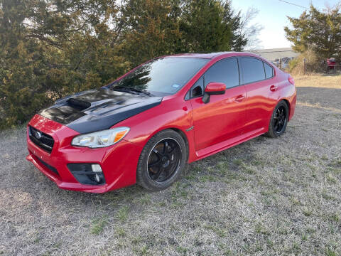 2016 Subaru WRX for sale at CAVENDER MOTORS in Van Alstyne TX