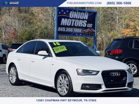 2015 Audi A4 for sale at Union Motors in Seymour TN