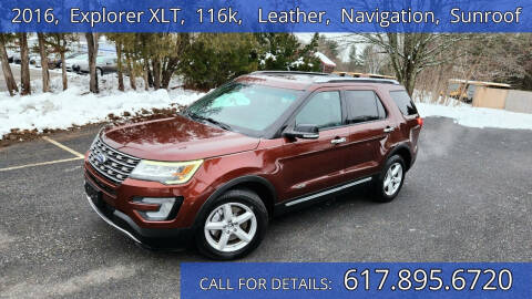 2016 Ford Explorer for sale at Carlot Express in Stow MA