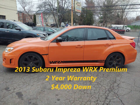 2013 Subaru Impreza for sale at HARTFORD MOTOR CAR in Hartford CT