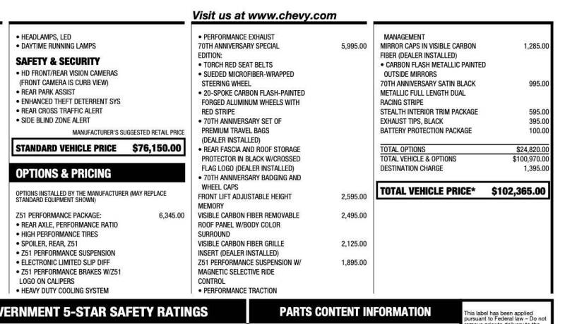 2023 Chevrolet Corvette Stingray