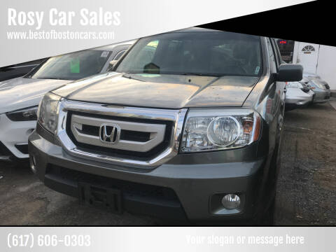 2009 Honda Pilot for sale at Rosy Car Sales in West Roxbury MA
