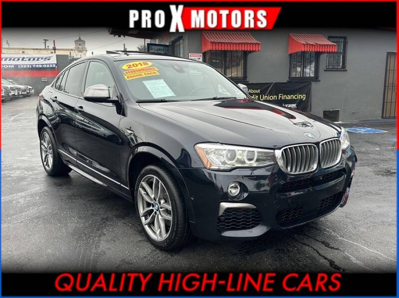 2018 BMW X4 for sale at Pro X Motors in South Gate CA