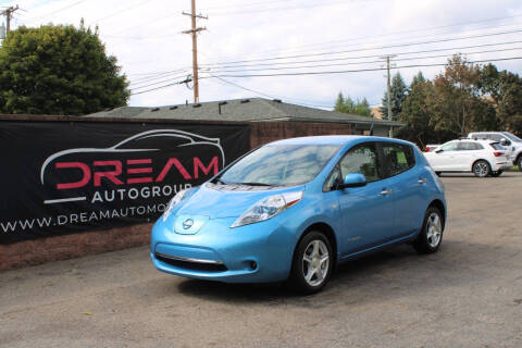 2012 Nissan LEAF for sale at Dream Auto Group in Shelby Township MI