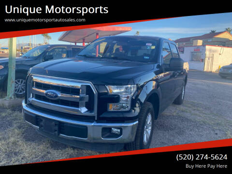 2016 Ford F-150 for sale at Unique Motorsports in Tucson AZ