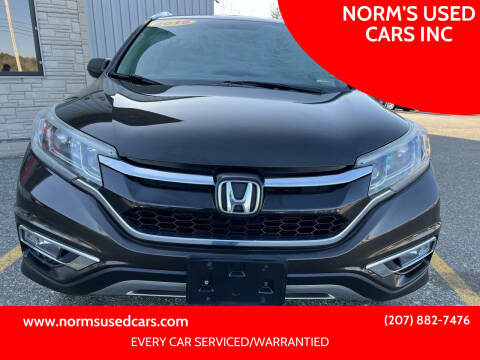 2015 Honda CR-V for sale at NORM'S USED CARS INC in Wiscasset ME