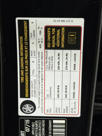 2016 Mercedes-Benz S-Class S 550