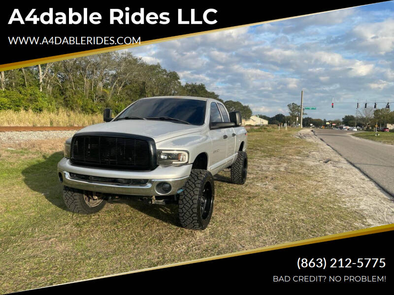 2003 Dodge Ram 1500 for sale at A4dable Rides LLC in Haines City FL