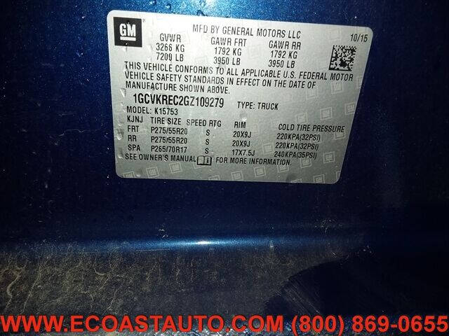 2016 Chevrolet Silverado 1500