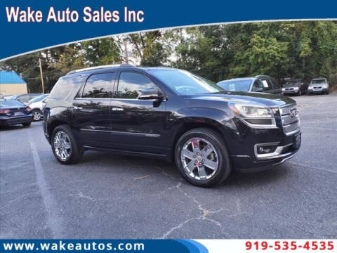 2016 GMC Acadia for sale at Wake Auto Sales Inc in Raleigh NC