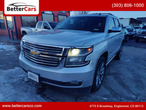 2015 Chevrolet Tahoe for sale at Better Cars in Englewood CO