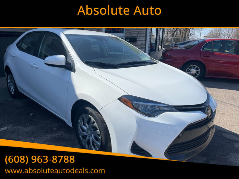 2019 Toyota Corolla for sale at Absolute Auto in Baraboo WI