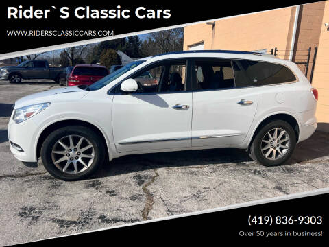 2016 Buick Enclave for sale at Rider`s Classic Cars in Millbury OH