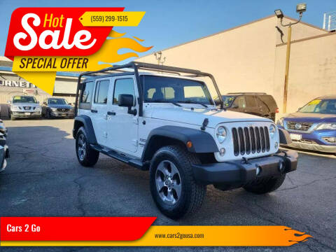 2016 Jeep Wrangler Unlimited for sale at Cars 2 Go in Clovis CA