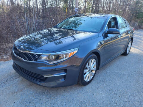 2016 Kia Optima for sale at Auto City Inc. in Providence RI