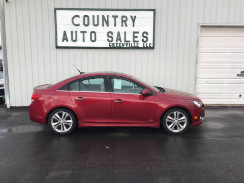 2014 Chevrolet Cruze for sale at COUNTRY AUTO SALES LLC in Greenville OH