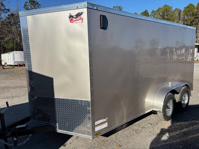 2025 Quality Cargo Trailer 7x14TA Utility Trailer for sale at Cross Resurrection Golf Carts and Trailers in Rincon, GA