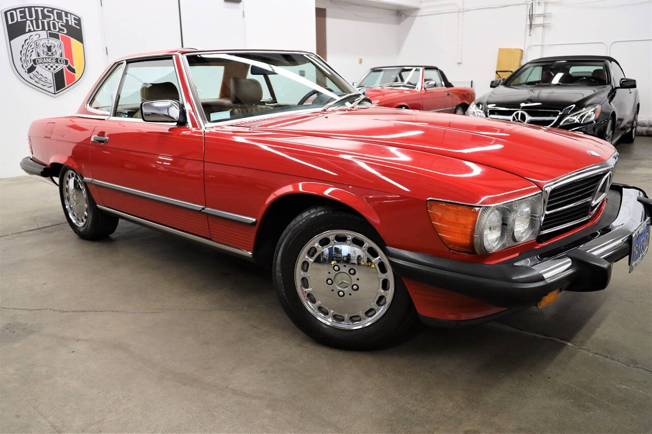 1986 Mercedes-Benz 560-Class for sale at DE AUTOS INC in San Juan Capistrano, CA