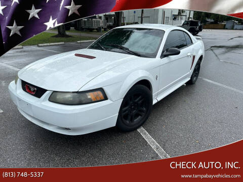 2001 Ford Mustang for sale at CHECK AUTO, INC. in Tampa FL