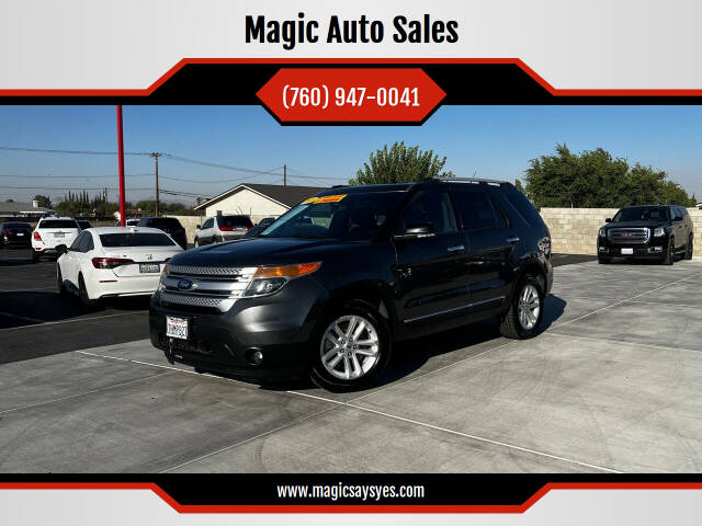 2015 Ford Explorer for sale at Magic Auto Sales in Hesperia, CA