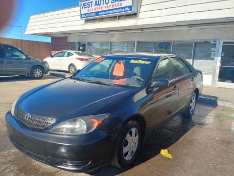 2003 Toyota Camry for sale at VEST AUTO SALES in Kansas City MO