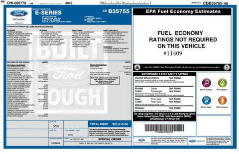 2012 Ford E-Series E-250