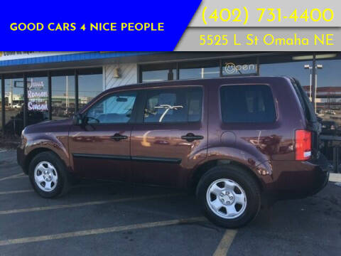 2011 Honda Pilot for sale at Good Cars 4 Nice People in Omaha NE