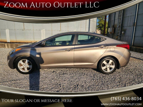 2013 Hyundai Elantra for sale at Zoom Auto Outlet LLC in Thorntown IN