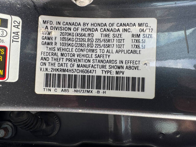 2012 Honda CR-V EX