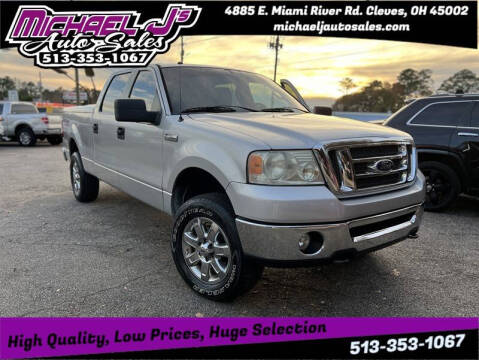 2008 Ford F-150 for sale at MICHAEL J'S AUTO SALES in Cleves OH