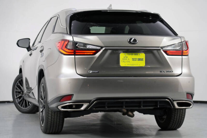 2022 Lexus RX 350 F SPORT Handling