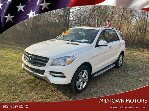 2015 Mercedes-Benz M-Class for sale at Midtown Motors in Greenbrier TN