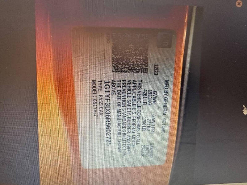 2024 Chevrolet Corvette Z06