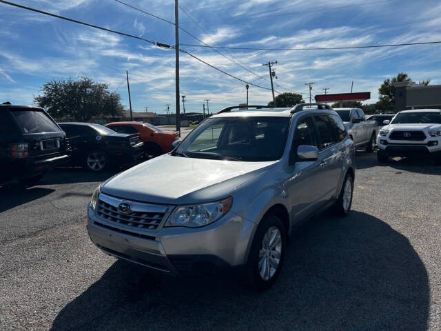 2012 Subaru Forester for sale at Auto Haven Frisco in Frisco, TX