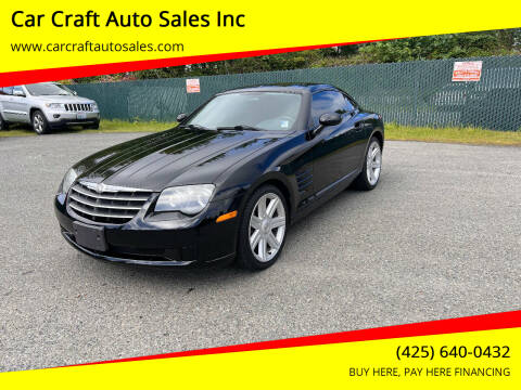 2007 Chrysler Crossfire for sale at Car Craft Auto Sales Inc in Lynnwood WA