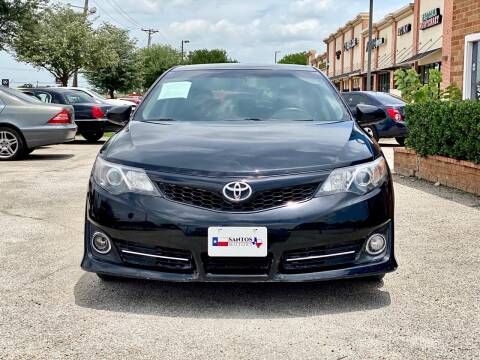 2012 Toyota Camry for sale at Santos Motors in Lewisville TX