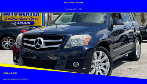 2012 Mercedes-Benz GLK for sale at PRIME AUTO CENTER in Palm Springs FL