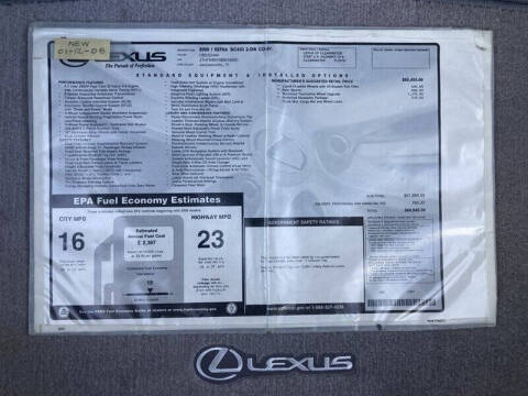 2008 Lexus SC 430